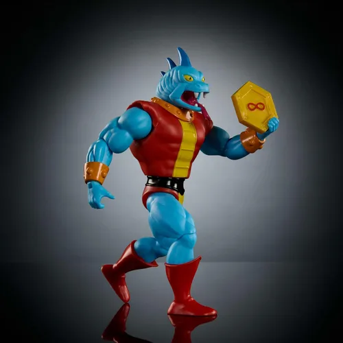 Vista 3 de Masters of the Universe Origins - Figura de acción de dibujos animados, Fang Man, 5.5 pulgadas Motu TV de los años 80 Fanged Villain, diseño