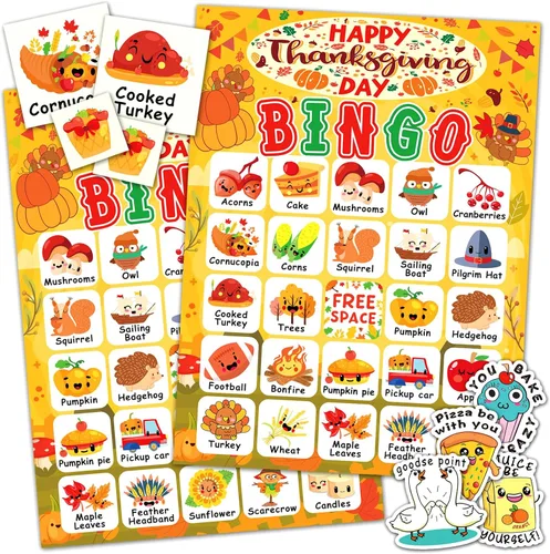 Vista 9 de 39 tarjetas de bingo de Navidad, 24 jugadores, lindo juego de bingo de Navidad para niños y adultos, suministros de fiesta, juegos familiares