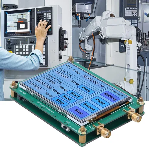 Vista 4 de AUNMAS Generador de alta exactitud, Generadores de funciones Pruebas eléctricas Full RF Sweep Dot Frecuencia Módulo Radio PC Medidor Control