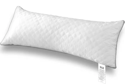 Vista 12 de HITO Juego de 2 almohadas de cama de hotel, tamaño estándar, 100 % material virgen, almohada alternativa de plumón – Soporte suave para espalda