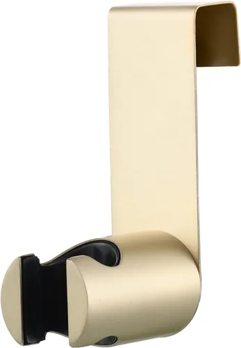 Vista 11 de Soporte para rociador de bidé de inodoro negro, soporte para cabezal de ducha de mano de acero inoxidable Biveah KZS004B