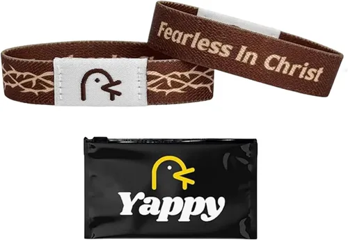 Vista 7 de Yappy Las Pulseras Originales de Versículos Bíblicos, Pulsera de Versículos Bíblicos Diarios para Inspiración Diaria Personalizada Toda la gloria a