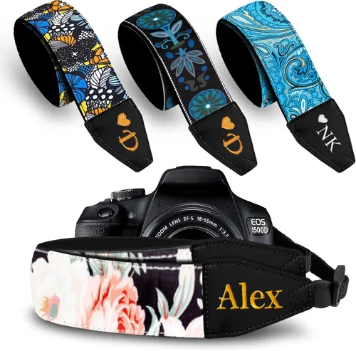 Vista 14 de Art Tribute Camera Strap for All DSLR and Mirrorless Cameras. Photographers Strap Neck, Shoulder & Crossbody Camera Strap