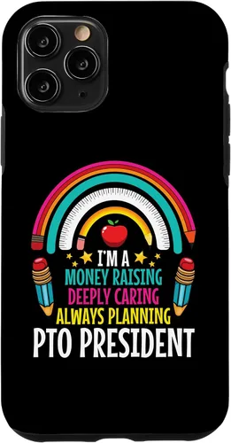 Vista 10 de iPhone 15 Parent Teacher Organization PTO President Appreciaton PTO Case