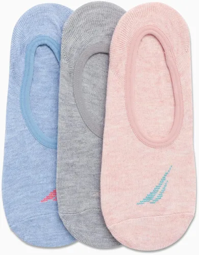 Vista 3 de Nautica Calcetines deportivos elásticos para mujer con agarre antideslizante paquete de 3