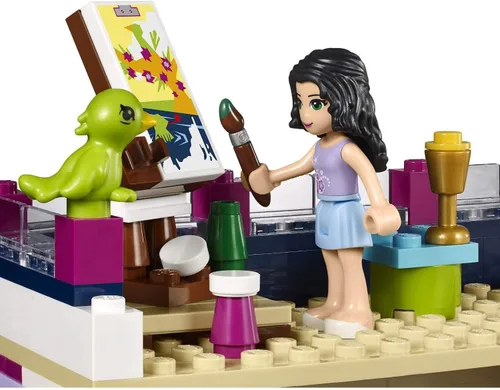 Vista 4 de Casa de Emma Lego Friends 41095