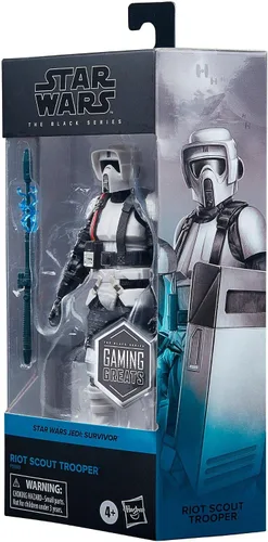 Vista 5 de Star Wars The Black Series Gaming Greats Riot Scout Trooper - 5.9in