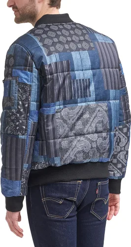 Vista 2 de Levi's Chaqueta bomber acolchada Levi's para hombre