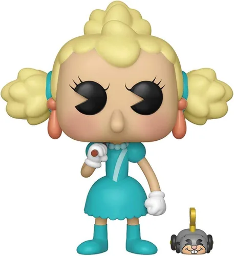 Vista 2 de Funko Pop & Buddy Games: Cuphead - Figura coleccionable de Sally & Wind Up Mouse, multicolor