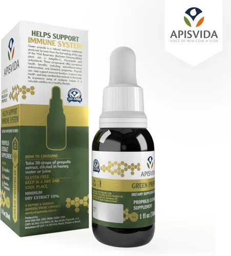 Vista 7 de Extracto de propóleo verde AP60 Propoflex 1fl oz - 1.0 fl oz
