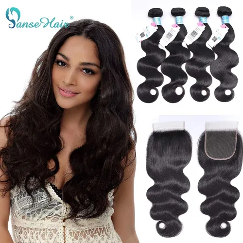 Vista 4 de Cabello Humano peruano, con cuerpo y ondas
