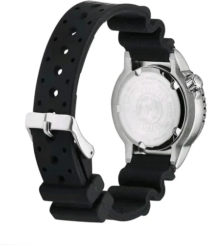 Vista 2 de Citizen Reloj analógico de cuarzo para mujer con correa de plástico EP6050-17E negro correa Negro - Correa