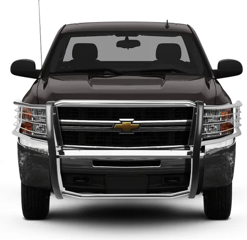 Vista 5 de DNA MOTORING GRILL-G-015-SS Parachoques Delantero Cepillo Rejilla Protector