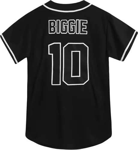 Vista 2 de Ropa de los años 90 para mujeres y hombres, camiseta de béisbol de Badboy para fiestas temáticas, ropa hiphop para fiestas, talla única