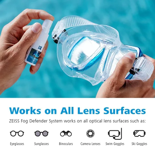 Vista 6 de ZEISS Kit antivaho con sistema antivaho para gafas