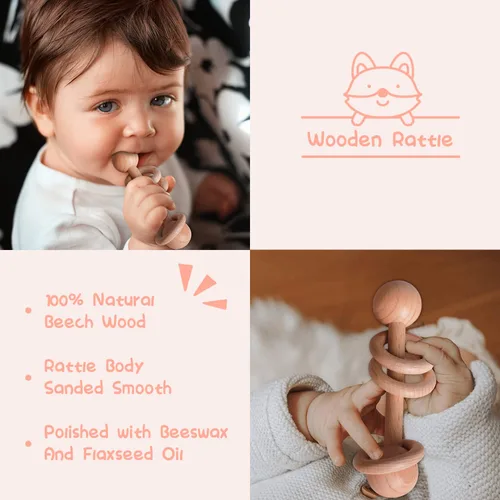 Vista 5 de Regalos para baby shower, cesta de regalos para niña, juego de cosas esenciales para regalo único para bebé, manta adorable para bebé, calcetines