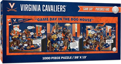 Vista 5 de YouTheFan NCAA Game Day in The Dog House - Rompecabezas de 1000 piezas