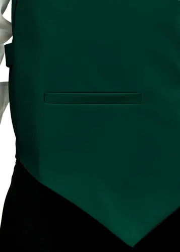 Vista 4 de Retreez Chaleco tejido de color sólido con corbata, pajarita, juego de regalo de 3 piezas