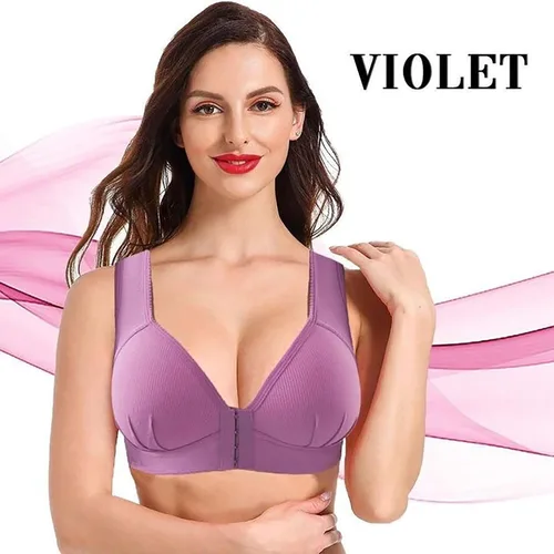 Vista 30 de Brasier sin aros para mujer, brasier sin aros, cómodo brasier sin varillas, ropa interior diaria