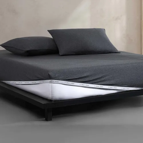 Vista 15 de Calvin Klein - Juego de sábanas de tamaño individual, ropa de cama de mezcla de algodón naturalmente suave - Sábanas con funda de almohada a juego