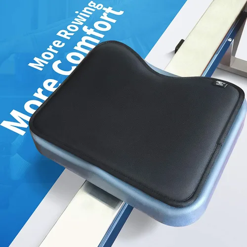 Vista 9 de El cojín de asiento para máquina de remo se adapta perfectamente a Concept 2 Rower, cojín de asiento de remo compatible con Hydrow, Concept2 y otras
