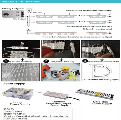 Vista 4 de Erudite Luces de Repuesto DC12V para Inflables 20 Piezas Luces LED Inflables Blancas con Autoadhesivo 3 LED - Inflables Hinchables de Navidad