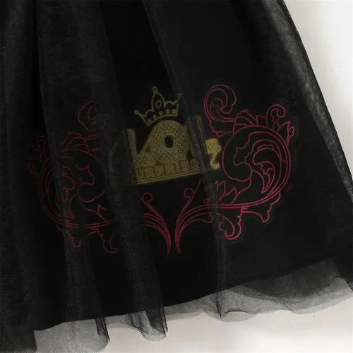 Vista 6 de L.O.L. Surprise! 2pcs Toddler Girl Hoodie Sweatshirt and Skirt Set Girls Birthday Party Outfit 2-12 Years