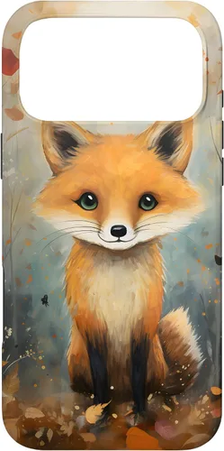 Vista 22 de Cute Fox Fall Woodland Forest Autumn Leaves Case for iPhone 17