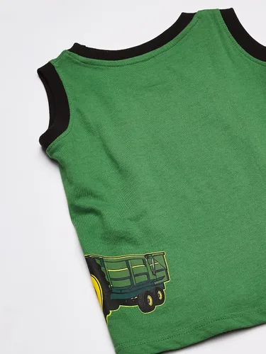 Vista 4 de John Deere Camiseta Muscle para niños pequeños