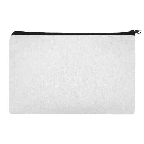Vista 5 de We Bare Bears - Bolsa organizadora de maquillaje con diseño de oso de hielo, Blanco