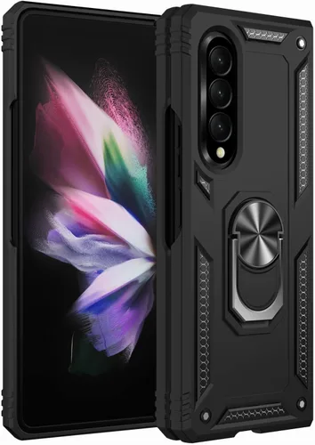 Vista 6 de IKAZZ Funda protectora a prueba de golpes para Galaxy Z Fold 3, grado