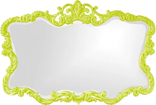 Vista 24 de Howard Elliott - Espejo decorativo rojo Talida antiguo para pared, gran punto focal rectangular, para dormitorio, sala de estar y tocador, espejo