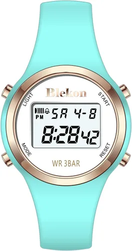 Vista 3 de Original Outdoor Sport Watches Alarm Clock Waterproof Digital Watch Aguamarina
