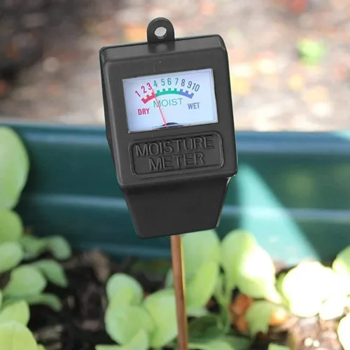 Vista 5 de Medidor de humedad del suelo, higrómetro de plantas, sensor de humedad de plantas, monitor de agua para plantas en maceta, jardín, granja, césped