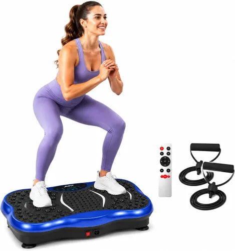 Vista 9 de Equipo de ejercicio con placa de vibración para fitness, máquina de ejercicio con forma de cuerpo entero, plataforma de vibración, ajuste