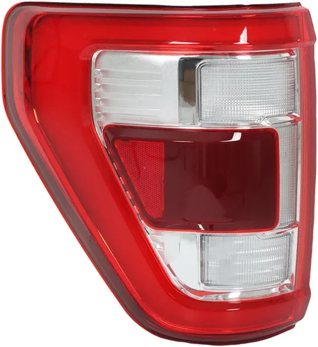 Vista 4 de WFLNHB Repalcement - Conjunto de luz trasera izquierda para F150 2021-2023 Lado del conductor, lente roja, lámpara de freno trasera, módulo de punto