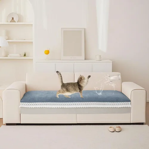 Vista 23 de VClife Funda para Brazo de Sofá Antideslizante Azul Fundas para Reposabrazos para Reclinable, Sillón, Sofá de Dos Plazas y Sofá 1 Pieza Funda Suave