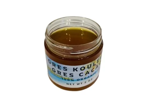Vista 5 de 2 oz de aceite de cacao HAITIAN ORGÁNICO con aceite de serpiente 100% natural..