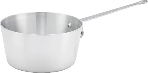 Vista 10 de Winco Olla de salsa cónica de aluminio resistente, 3mm, 1.5 cuartos de galón