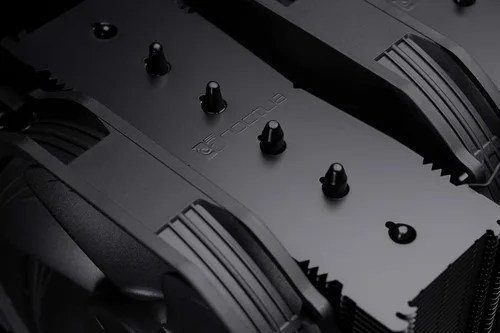 Vista 6 de Noctua NH-D15 chromax.Black, Enfriador de CPU de dos torres (140mm, negro)