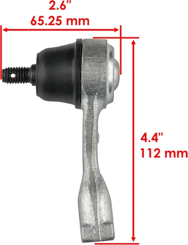 Vista 3 de Caltric Extremos de barra de acoplamiento compatibles con Kawasaki Mule 3010 4X4 Kaf620 1993 2001 2002 2003 2004 2005-2008