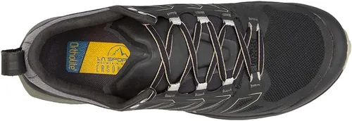 Vista 5 de La Sportiva Tenis de correr Jackal Trail para hombre, negroarcilla, 13.5, Negro