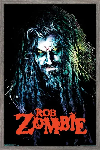 Vista 8 de Rob Zombie - Póster de pared HellBilly de 34 pulgadas de largo x 22.4 pulgadas de ancho, versión sin marco