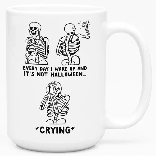 Vista 169 de LookHUMAN Tazas de Halloween Taza de café de Halloween - Tazas de café para decoración ideales para amantes y entusiastas de la decoración - Taza