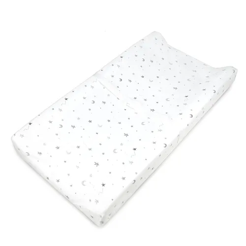Vista 19 de American Baby Company - Sábana bajera de algodón 100% natural para colchón de cuna o cambiador