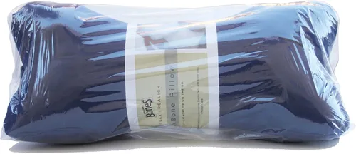 Vista 2 de Almohadas Tela de polialgodón tejido azul Acceso con cremallera para un ajuste cómodo