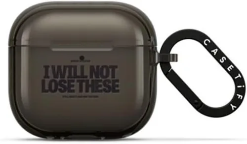 Vista 83 de CASETiFY Impact Airpods Pro (1ª/2ª) - Funda con anillo, color negro