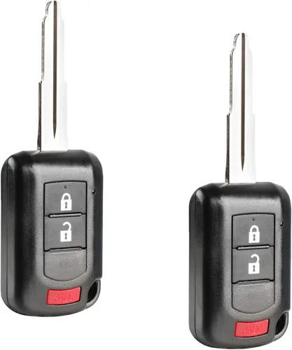 Vista 3 de Llavero de control remoto compatible con Mitsubishi Lancer Outlander Sport 3btn OUCJ166N 6370B944