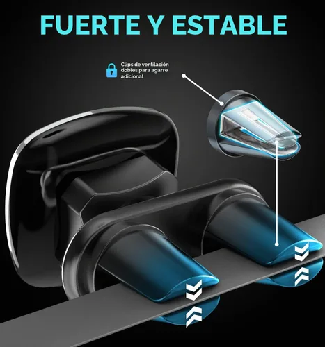 Vista 2 de Bestrix Soporte magnético para teléfono celular, soporte magnético para teléfono celular Soporte magnético para teléfono de coche compatible