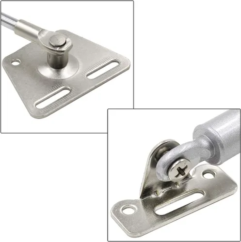 Vista 3 de Soportes de gas de 100N/22.5 libras, soporte de elevación de seguridad de 11.4 pulgadas de longitud, resorte de gas, amortiguadores de gas, soporte